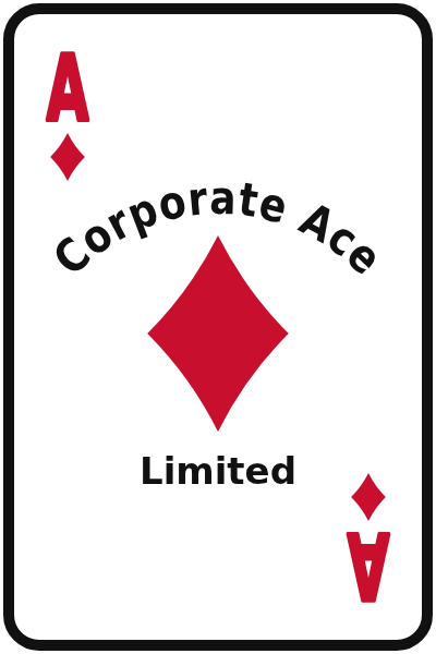 Corporate Ace Limited ace of diamonds